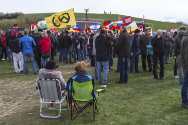 Pegida Demonstration, Dresden