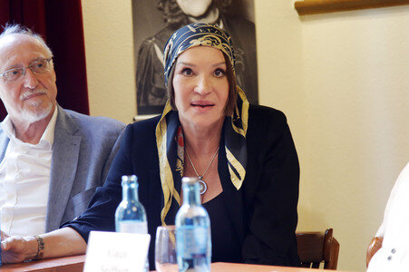 Jahres-Pressekonferenz zur Spielzeit 2025/2026 vom Schlosspark Theater in Berlin