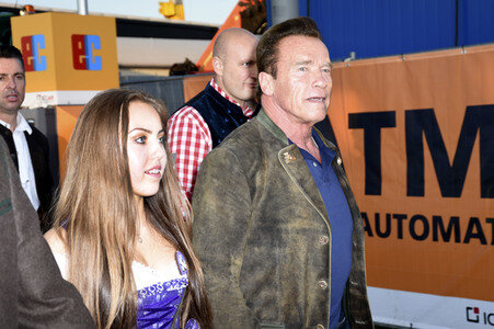 Arnold Schwarzenegger auf dem Oktoberfest 2017 in München
