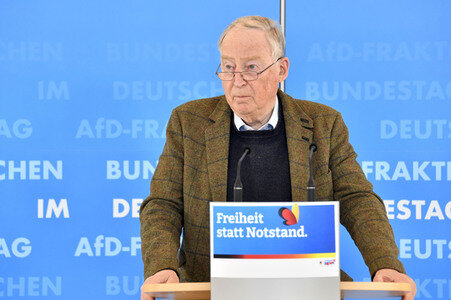 Pressestatement der AfD in Berlin