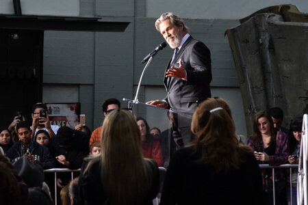 Hand and Footprint Ceremony mit Jeff Bridges in Los Angeles