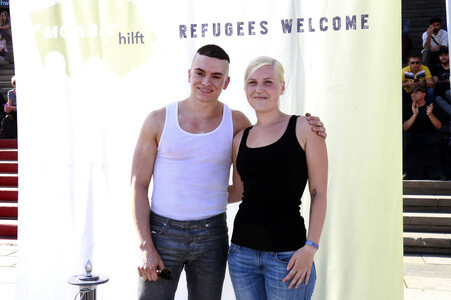 Benefizkonzert 'Refugees Welcome‬' in Berlin