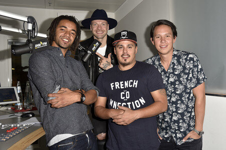 Culcha Candela bei Radio 93,6 JAM FM in Berlin