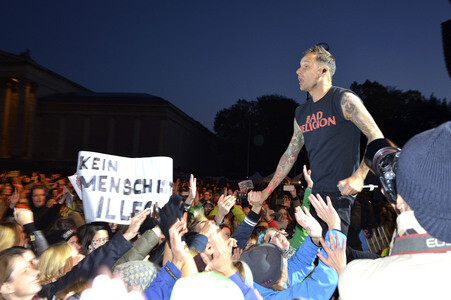 Konzert 'Stars sagen Danke! - Wir. Stimmen für geflüchtete Menschen' in München