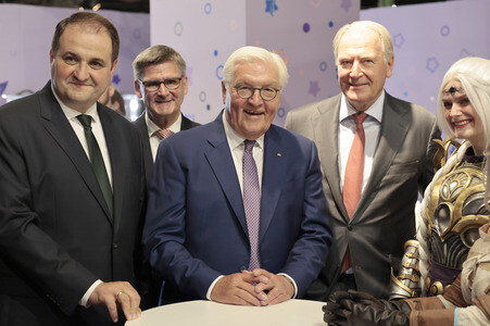 Der Bundespräsident auf der Gamescom 2026 in Köln