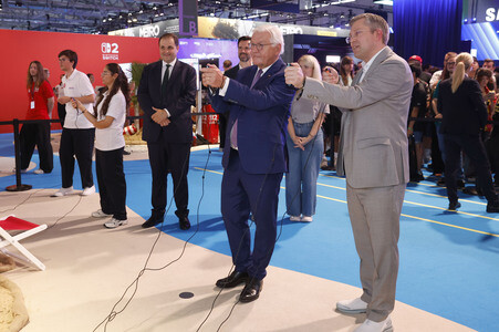 Der Bundespräsident auf der Gamescom 2026 in Köln