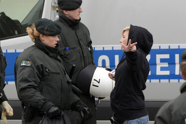 Demonstration 'Hooligans gegen Salafisten', Hannover