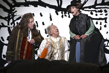 Theaterprobe 'Der eingebildet Kranke' in Berlin