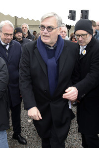 Kranzniederlegung zum 81. Jahrestag der Befreiung des Konzentrationslagers Buchenwald in Weimar
