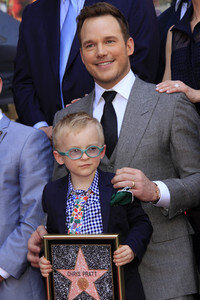 Chris Pratt erhält einen Stern auf dem Hollywood Walk of Fame in Los Angeles