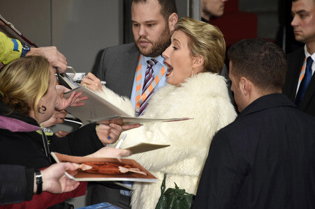 Ankunft zur 'Alone in Berlin / Jeder stirbt für sich allein' Pressekonferenz, Berlinale 2016