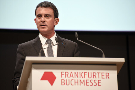 Ehrengast Frankreich Pressekonferenz auf der Frankfurter Buchmesse 2016