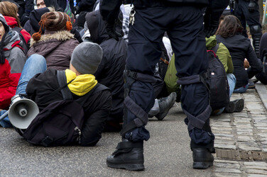 'Cottbus nazifrei' Demonstration, Cottbus