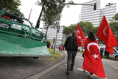 Erdogan-Demo in Köln