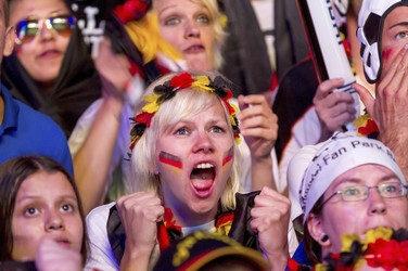 WM-Fanmeile beim Finalspiel Deutschland gegen Argentinien, Berlin