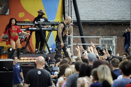 Flo Rida in der ABC-Show 'Good Morning America' in New York