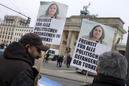 Kurden Demonstration in Berlin