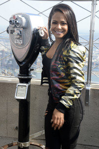 Photocall mit Christina Milian in New York