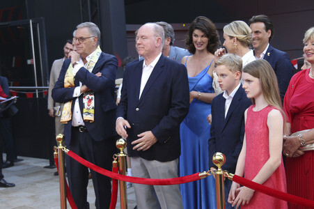 Einweihung des Themenbereichs Monaco mit Fürst Albert II. im Europa-Park in Rust