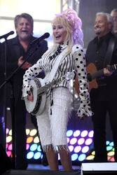 Dolly Parton bei der NBC-Show 'Today', New York