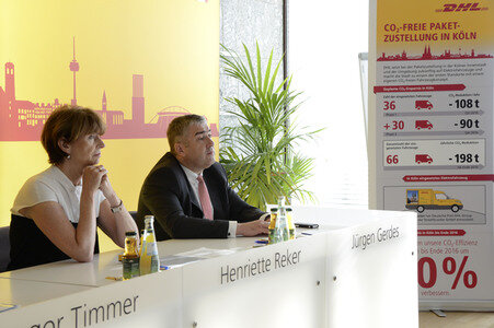 DHL Pressekonferenz in Köln