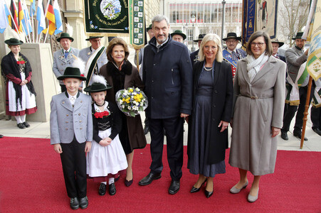 Besuch von Königin Silvia von Schweden in München
