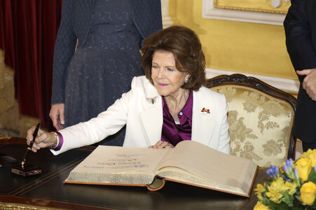 Besuch von Königin Silvia von Schweden in München