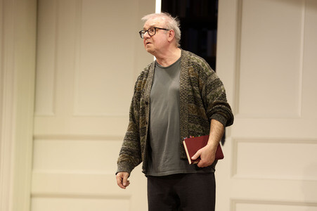 Theaterprobe 'Sophia oder Das Ende der Humanisten' in Berlin