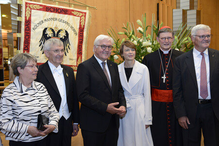 Frank-Walter Steinmeier zu Besuch in Köln