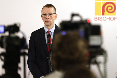 Pressekonferenz zur Herbst-Vollversammlung der Deutschen Bischofskonferenz in Fulda