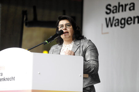 Wahlkampfveranstaltung des BSW in Duisburg