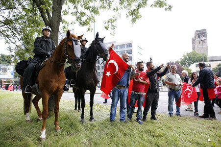 Erdogan-Demo in Köln