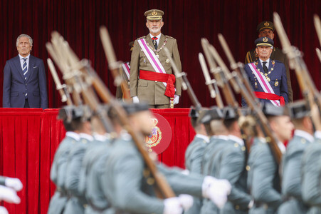 König Felipe bei Ordensverleihung in San Lorenzo de El Escorial