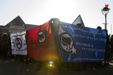 Gegen Demo zur Neonazi Demonstration, Frankfurt/Oder