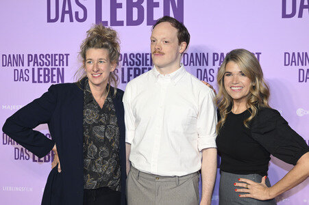 Filmpremiere 'Dann passiert das Leben' in München