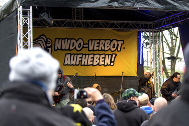 Nazi Demo und Konzert, Dortmund