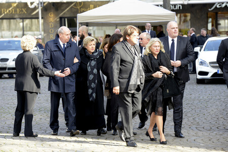 Trauergottesdienst für Guido Westerwelle in Köln