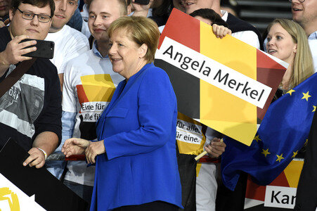 TV-Duell der Spitzenkandidaten zur Bundestagswahl 2017 in Berlin
