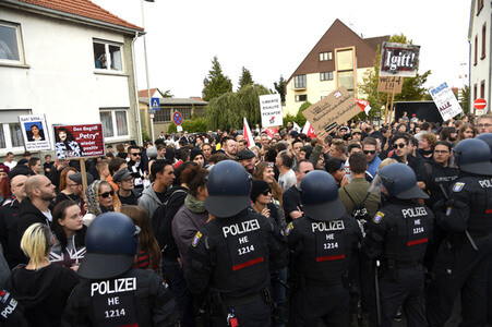 AfD Veranstaltung in Rodgau-Dudenhofen