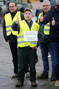Demonstration 'Wir haben es Satt!' in Berlin