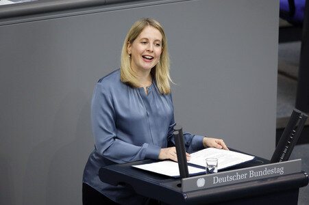 26. Sitzung des Deutschen Bundestages in Berlin