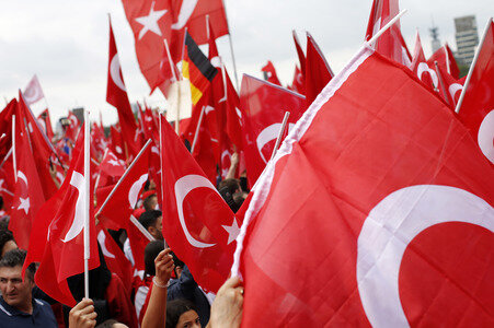 Erdogan-Demo in Köln