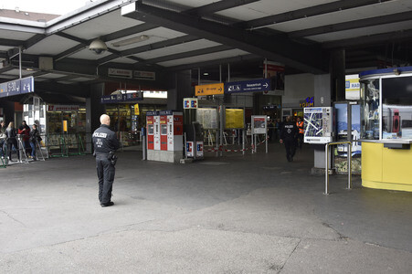 Ankunft der Flüchtlinge am Hauptbahnhof München