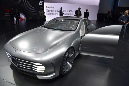 Zweiter Pressetag auf der IAA 2015 in Frankfurt