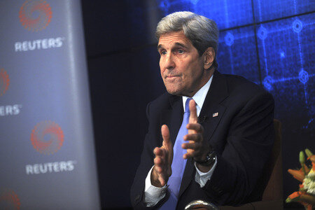 John Kerry diskutiert den Iran Deal in New York