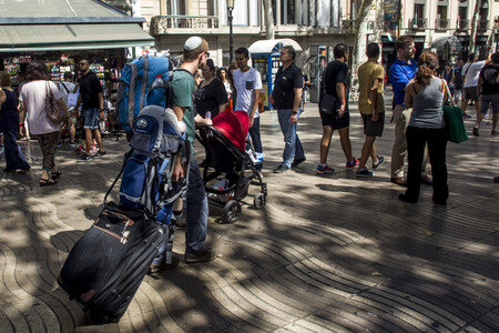 Las Ramblas nach dem Terroranschalg in Barcelona