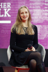 Leonie Plaar auf der Frankfurter Buchmesse 2025 in Frankfurt