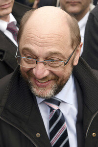 SPD-Kanzlerkandidat Martin Schulz in Darmstadt