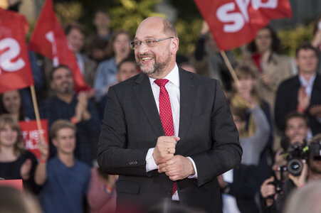 Wahlkampfveranstaltung mit Martin Schulz in Berlin