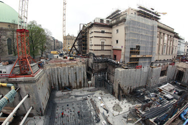 Baustelle Staatsoper Unter den Linden, Berlin
